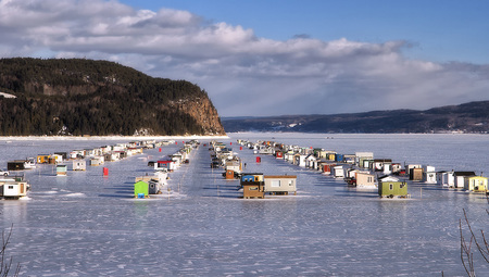 Gaspé croisière hiver